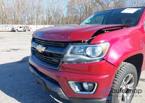 2017 Chevrolet Colorado Z71 from USA, damaged, VIN 1GCGTDEN5H1265410